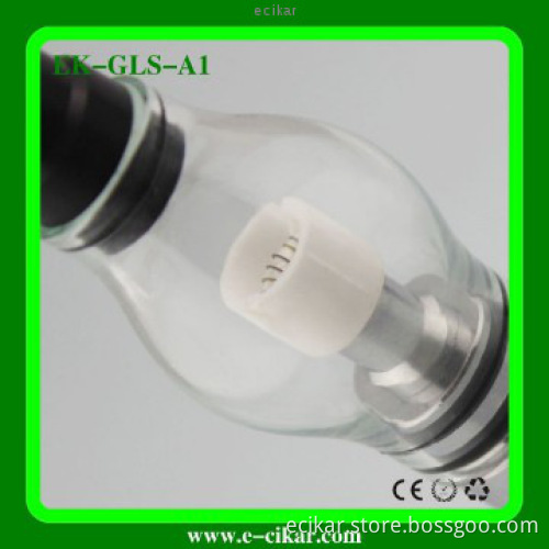 glass dome vaporizer starterkit dry herb/wax atomizer glass dome vapor